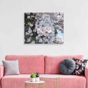 CHERRY BLOSSOMS #2 ON CANVAS 20 "x 16" Print