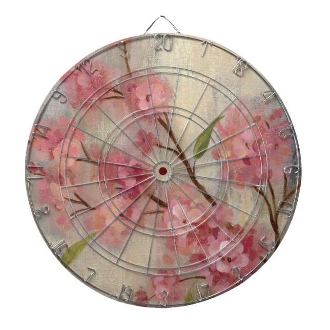 Cherry Blossoms and Branch Dartboard (Front)