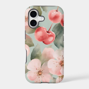 Cherry Blossoms and cherries Spring Art