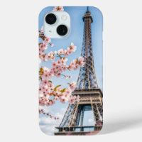 Cherry Blossoms and Eiffel Towel
