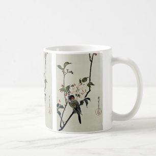 Cherry Blossoms and Small Bird Coffee Mug