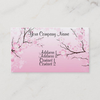 Cherry Blossoms Business Card
