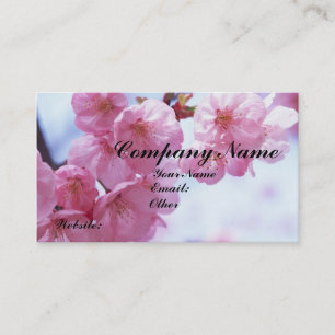Cherry Blossoms Business Cards