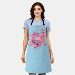 Cherry Blossoms by Mount Fuji 2 Apron
