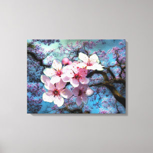 Cherry blossoms canvas print