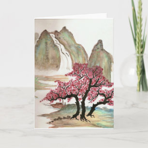 Cherry Blossoms Card