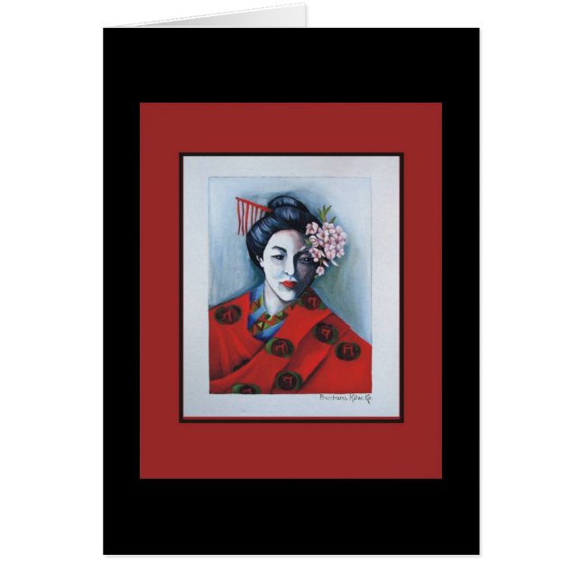 Cherry Blossoms card (Front)