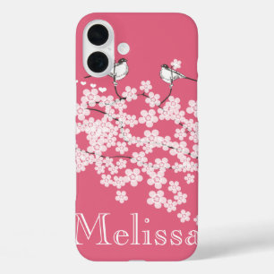 Cherry Blossoms Chickadee iPhone 7 case