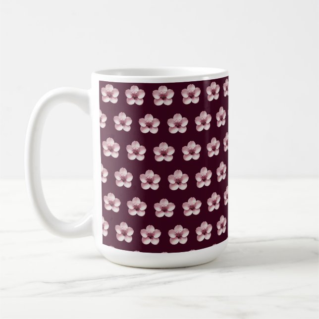 Cherry Blossoms Coffee Mug (Left)
