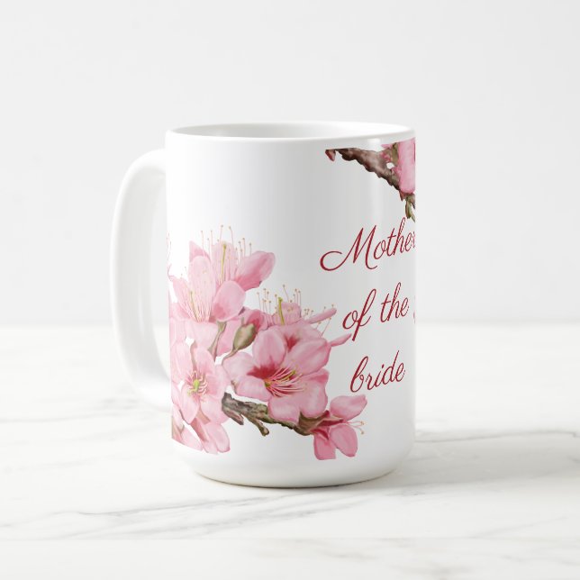 Cherry blossoms coffee mug (Front Left)