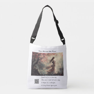 Cherry Blossoms  Crossbody Bag