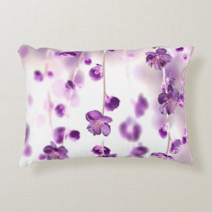 Cherry blossoms decorative cushion