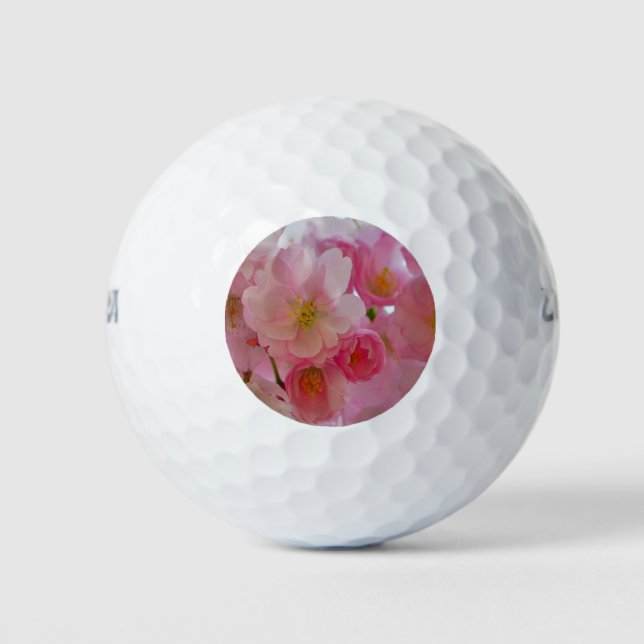 Cherry Blossoms Golf Balls (Front)