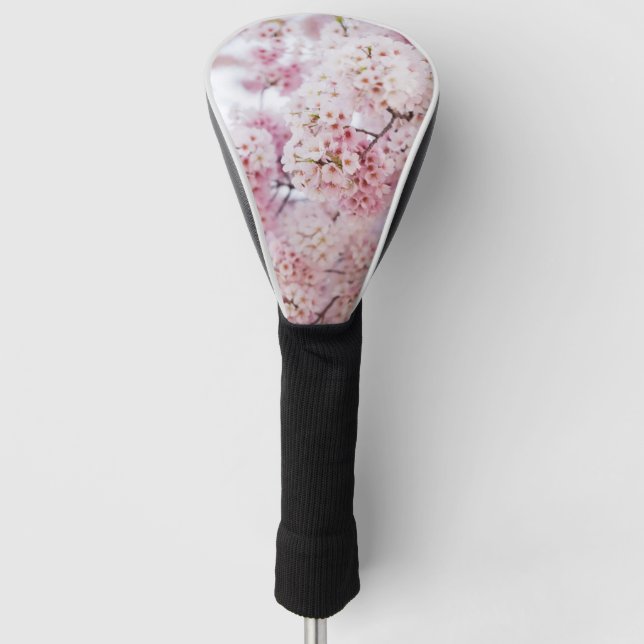 Cherry Blossoms Golf Head Cover (Front)
