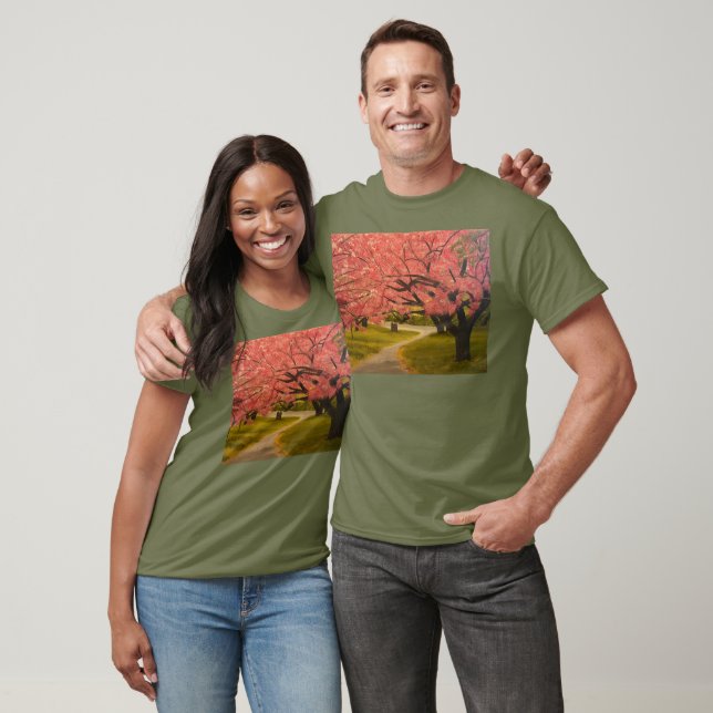 Cherry Blossoms in Spring, by Gary Poling  T-Shirt (Unisex)