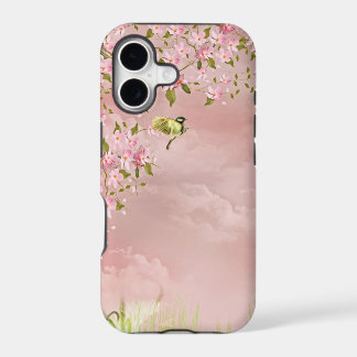 cherry blossoms in the sky