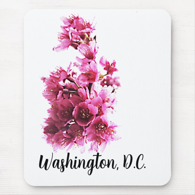 Cherry blossoms in Washington, D.C. Mouse Pad (Front)