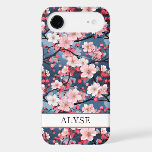 Cherry Blossoms Japanese Sakura Monogrammed