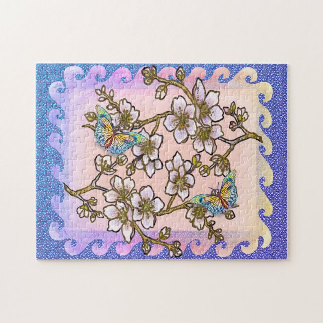 Cherry Blossoms Jigsaw Puzzle (Horizontal)