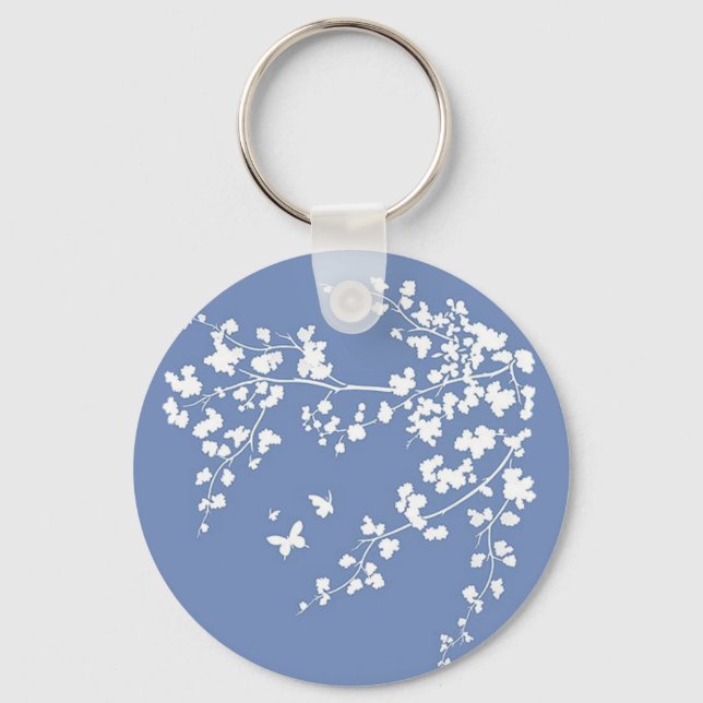 Cherry Blossoms Key Ring (Front)