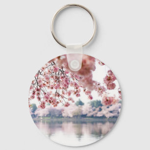 Cherry Blossoms Key Ring