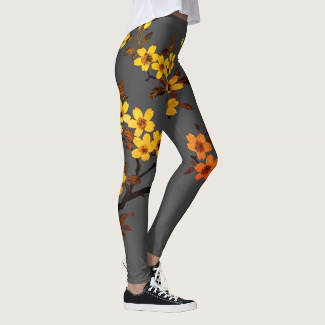 Cherry Blossoms Leggings (Right)