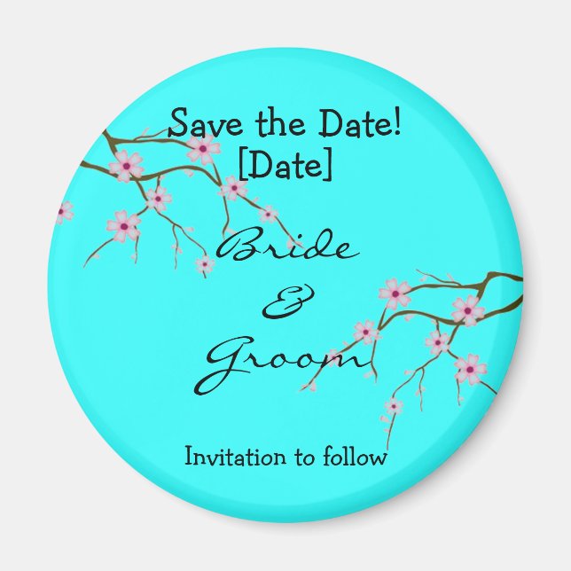 CHERRY BLOSSOMS MAGNET (Front)