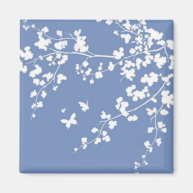 Cherry Blossoms Magnet (Front)