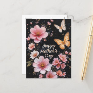 Cherry Blossoms Mother's Day Holiday Postcard