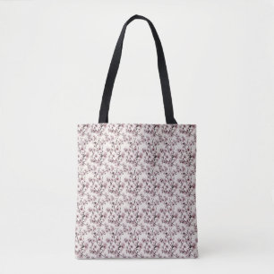Cherry Blossoms on Ivory — Delicate & Contemporary Tote Bag