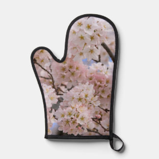 Cherry Blossoms Oven Mitt