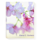 Cherry Blossoms Pink and White Personalised