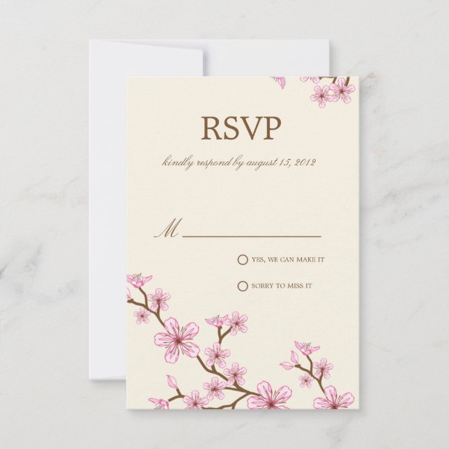 CHERRY BLOSSOMS | RSVP (Front)