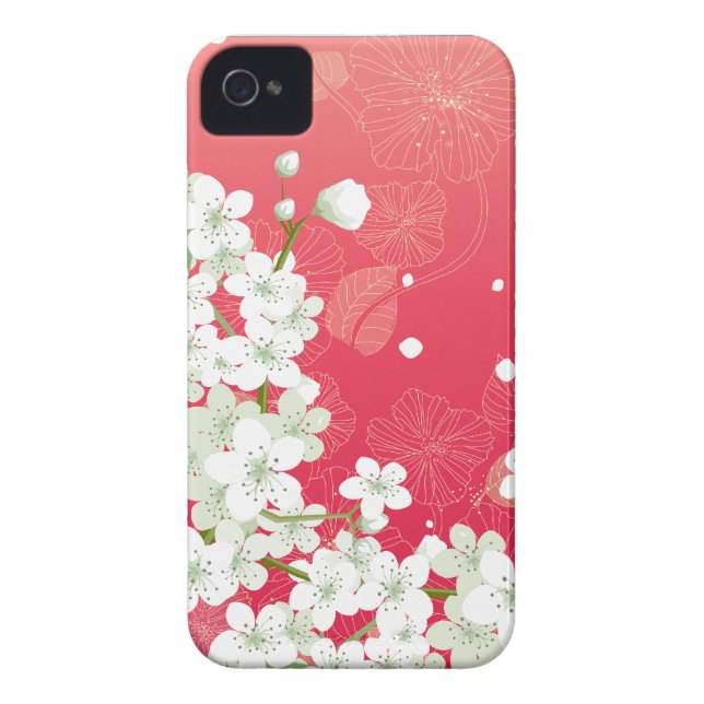 Cherry Blossoms Sakura Case-Mate iPhone Case (Back)