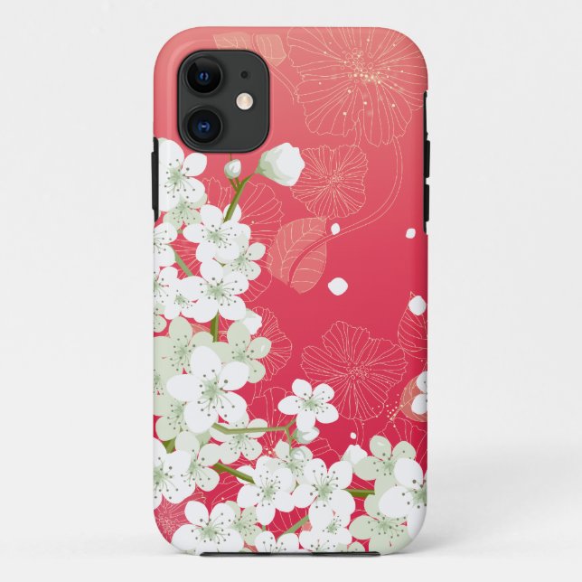 Cherry Blossoms Sakura Case-Mate iPhone Case (Back)