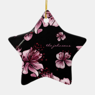 Cherry Blossoms Sakura Ceramic Tree Decoration