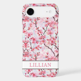 Cherry Blossoms Sakura Monogrammed