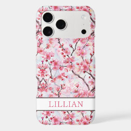 Cherry Blossoms Sakura Monogrammed