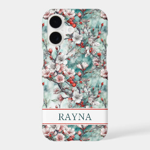 Cherry Blossoms Sakura Print Monogrammed