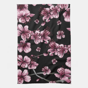 Cherry Blossoms Sakura Tea Towel