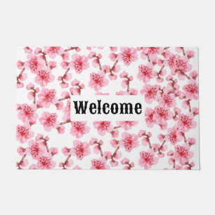 cherry blossoms Serenity  Doormat