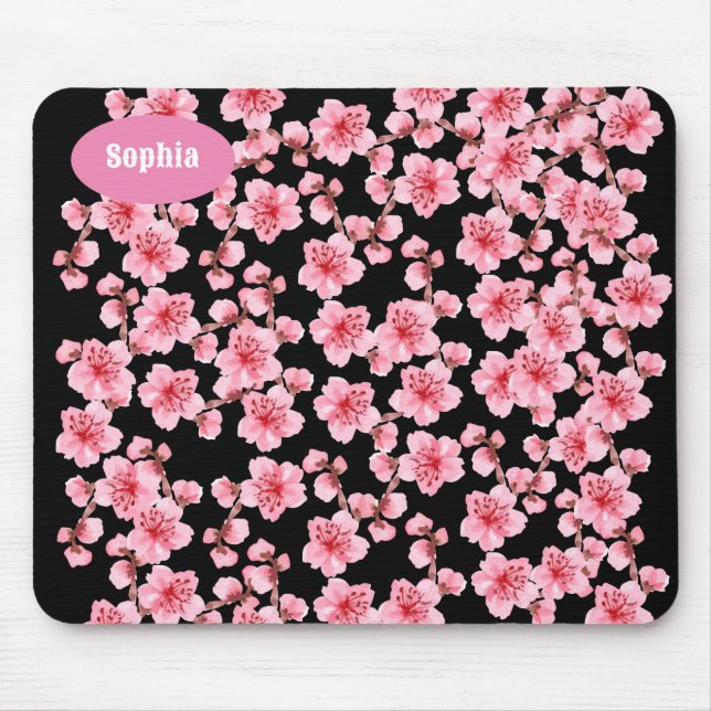 cherry blossoms Serenity  Mouse Pad (Front)