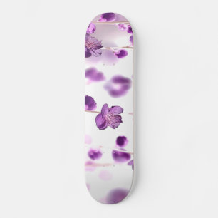 Cherry blossoms skateboard
