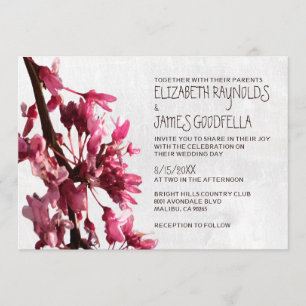 Cherry Blossoms Wedding Invitations