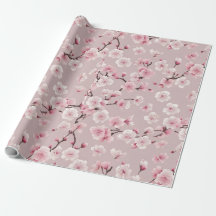 Cherry Blossoms Wrapping Paper