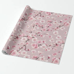 Cherry Blossoms Wrapping Paper