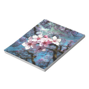 Cherry blossum notepad