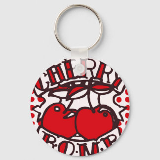 Cherry bomb design key ring