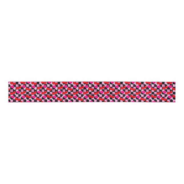 Cherry Bomb Grosgrain Ribbon (Front)