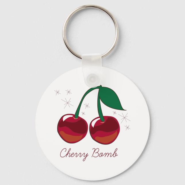 Cherry Bomb Key Ring (Front)